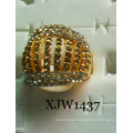 Anillo chapado en oro del diamante (XJW1437)